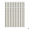 Excel Blades #57 High Speed Drill Bits Precision Drill Bits, 12PK 50057IND